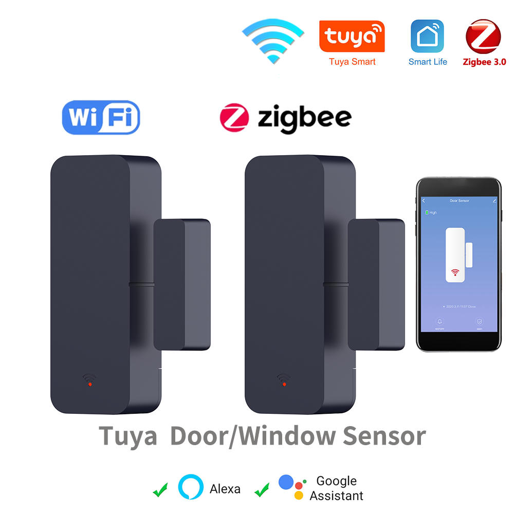 Window Alarm Sensor - Tuya Zigbee Wifi Door Sensor Window
