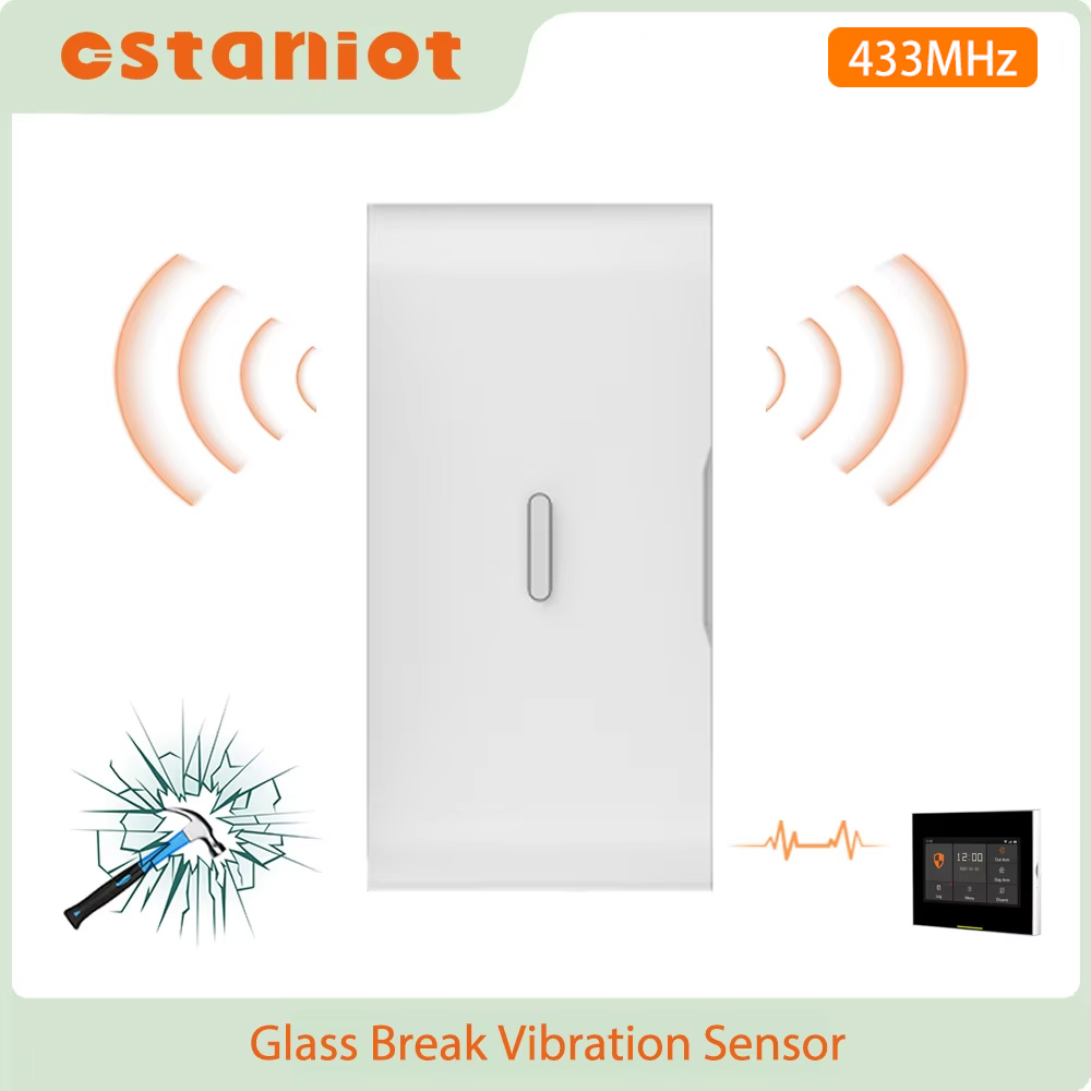 Window Alarm Sensor - Ostaniot 433MHz EV1527 Không Dây Vỡ