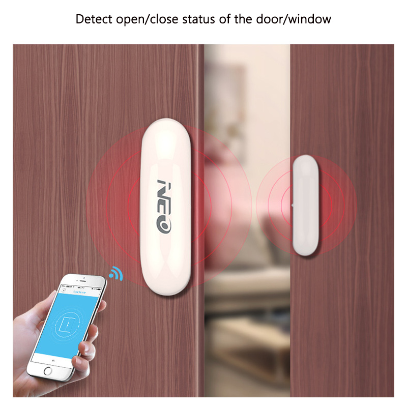 Window Alarm Sensor - Intelligent Wireless Door Magnetic Detector Alarm