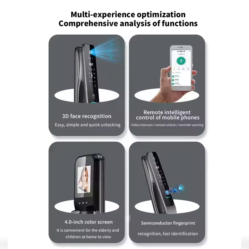 HX5 Smart Door Lock 3D Face Re - đánh giá và giá Home Security With Cameras