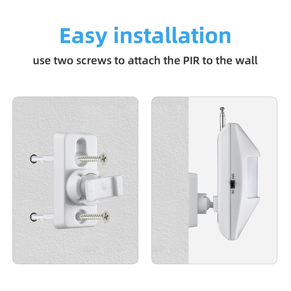 KERUI Wireless PIR Motion Sens - đánh giá và giá Home Security System Installation