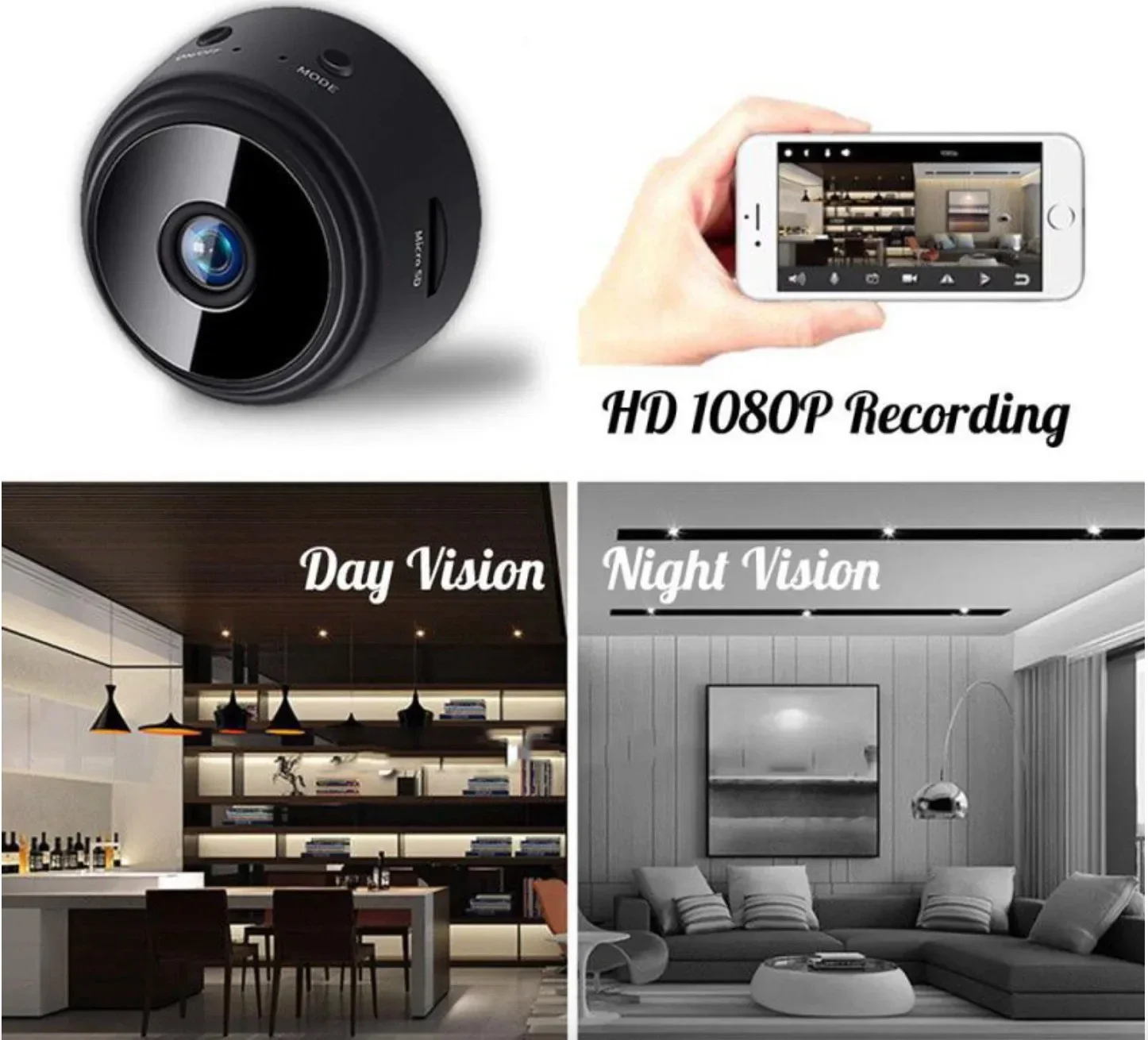 OnePlus A9 Mini Camera 1080P H - đánh giá và giá Home Security No Wifi Needed