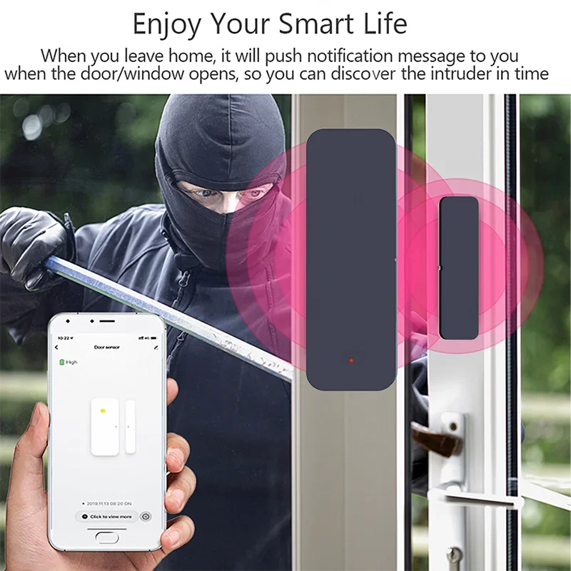 Tuya Zigbee Wifi Door Sensor W - đánh giá và giá Window Alarm Sensor