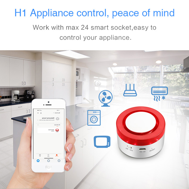 WiFi Tuya Home Alarm System 12 - đánh giá và giá Home Security System Installation