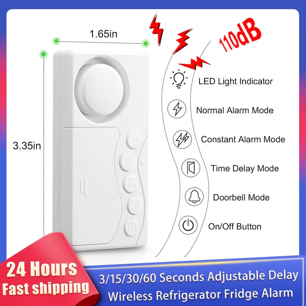 New Freezer Door Alarm with De - đánh giá và giá Window Alarm Sensor