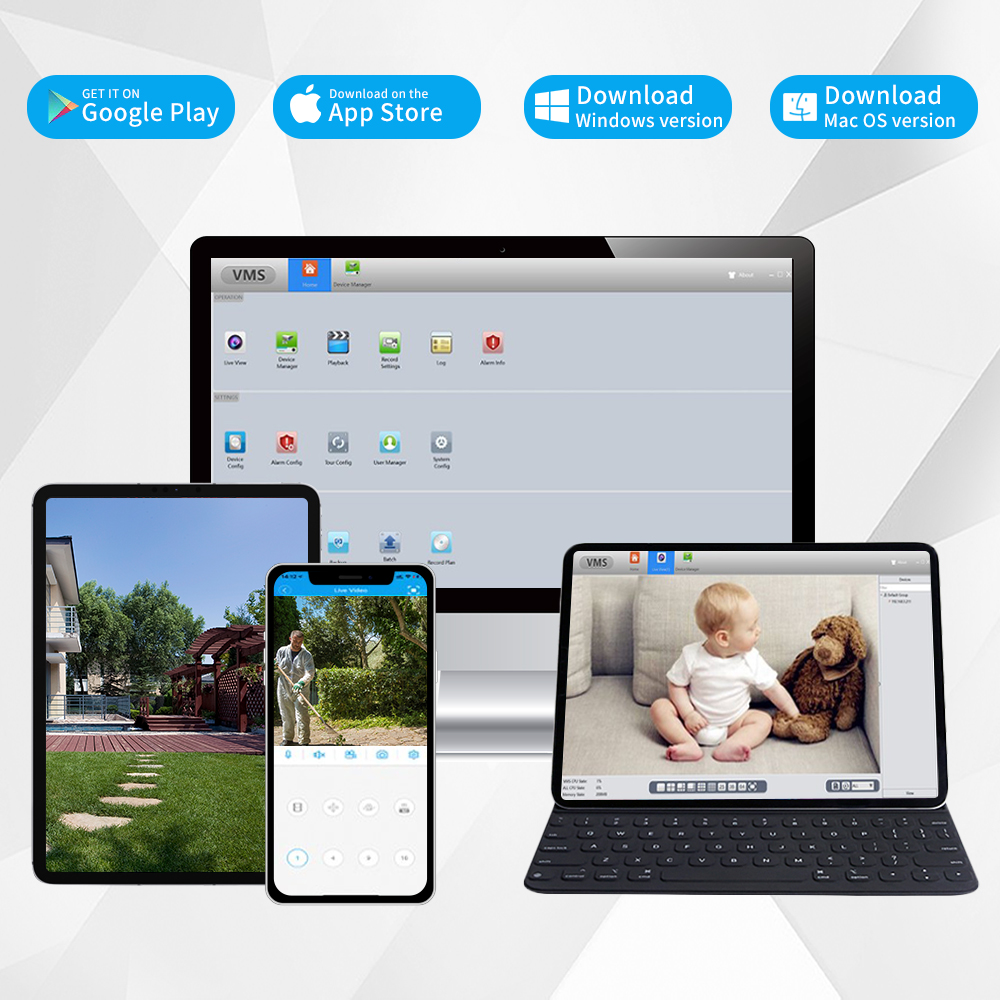 Super 8MP POE NVR Video Record - đánh giá và giá Home Security With Cameras