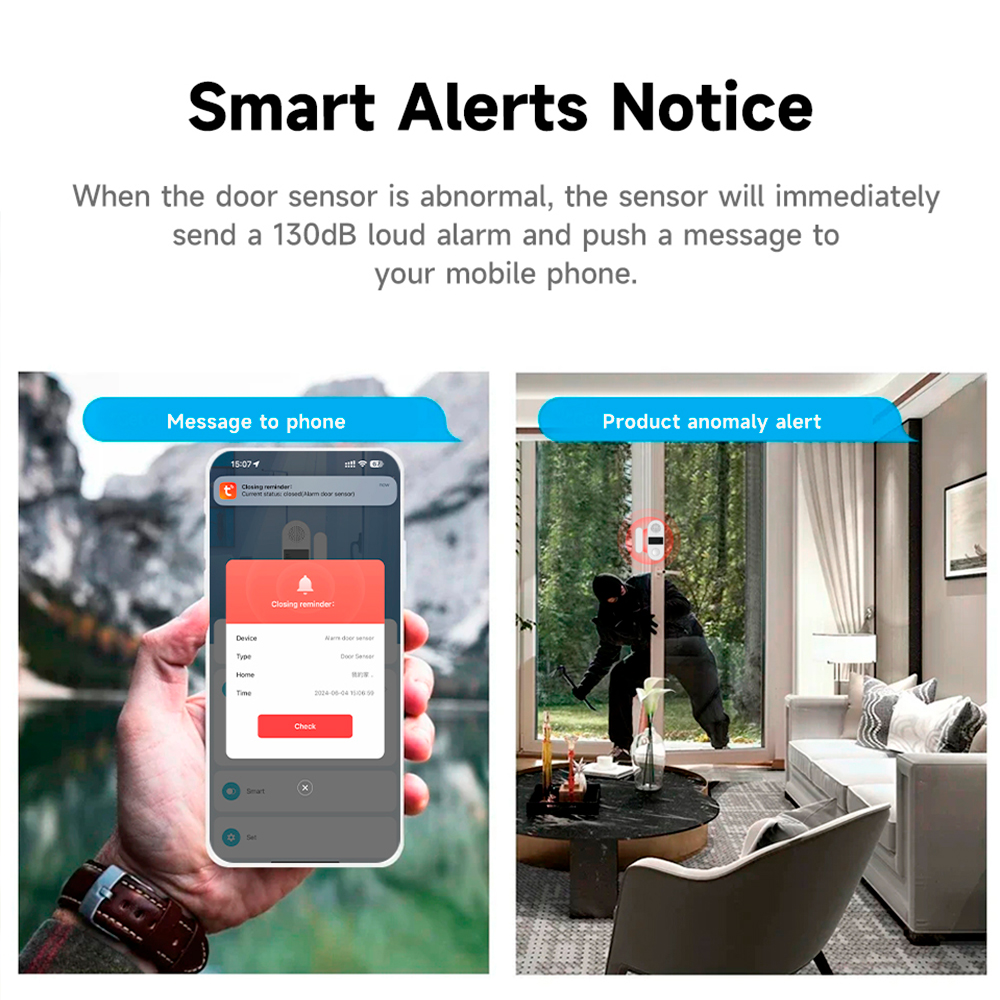 Tuya Zigbee Wireless Door Wind - đánh giá và giá Window Alarm Sensor