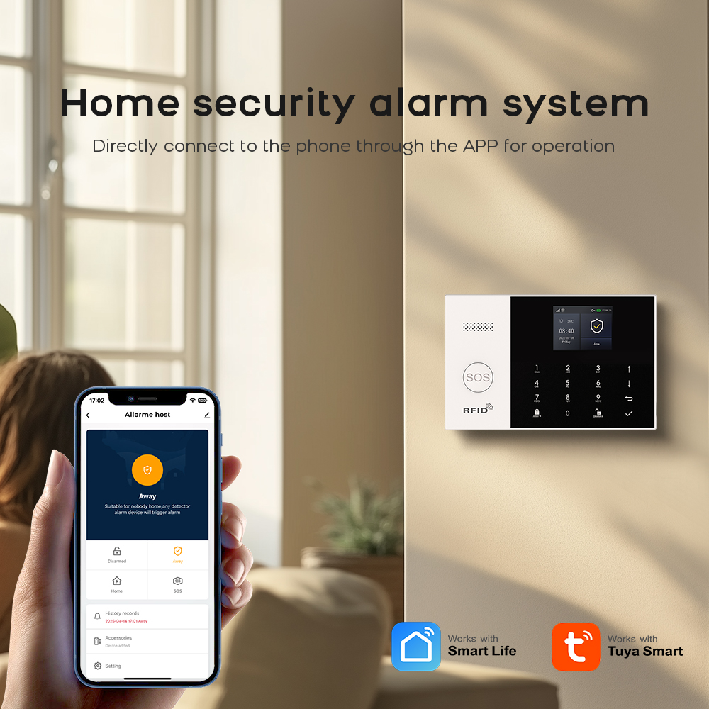 4G Alarm System Security Home  - đánh giá và giá Home Security System Installation