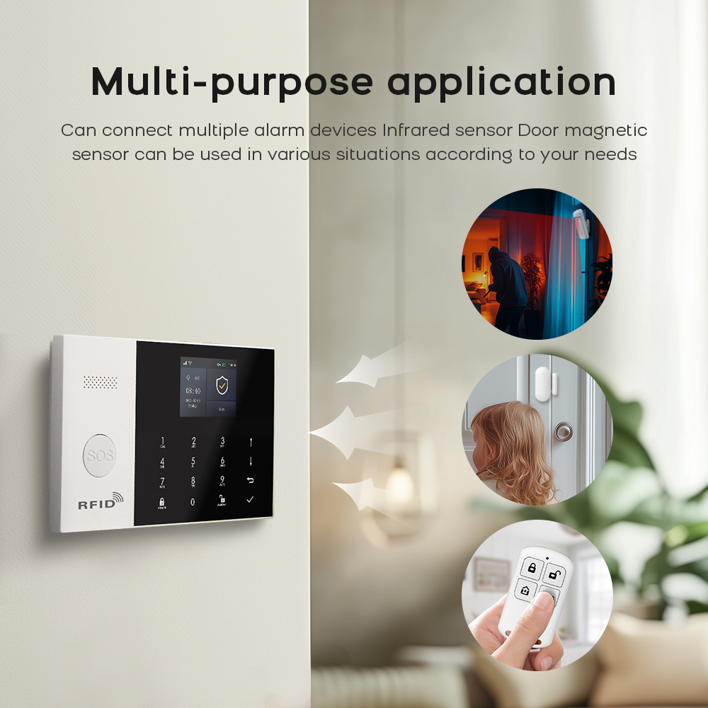 4G Alarm System Security Home  - đánh giá và giá Home Security System Installation