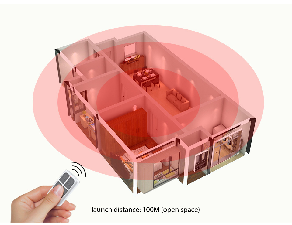 RC531 Wireless Portable Remote - đánh giá và giá Home Security System Installation