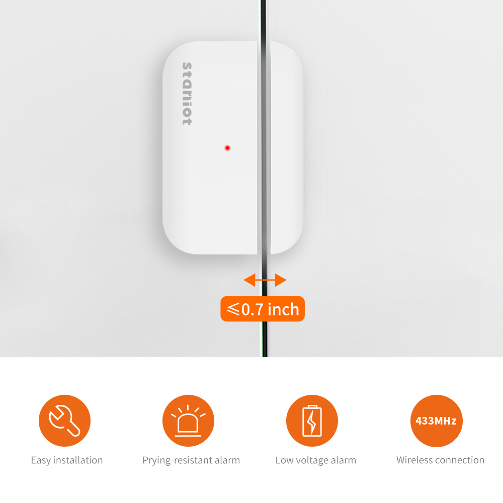 Staniot 5 Pin Tiếp Xúc Cảm Biế - đánh giá và giá Window Alarm Sensor