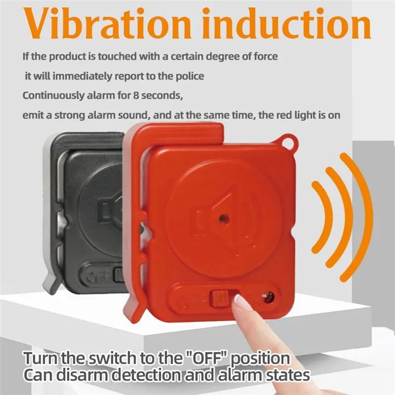 FULL-Vibration Alarm Sensors 1 - đánh giá và giá Window Alarm Sensor