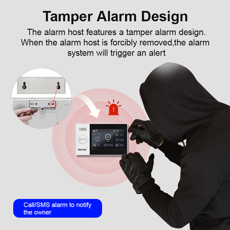 PGST PG-107 Tuya Không Dây WIF - đánh giá và giá Home Security System Installation