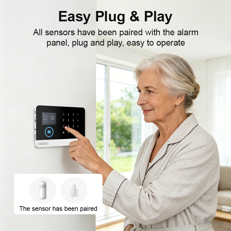 MULO Tuya Hệ Thống Báo Động Wi - đánh giá và giá Home Security System Installation