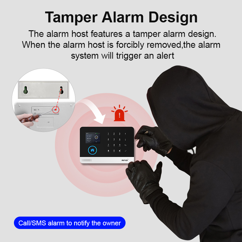 MULO Tuya Hệ Thống Báo Động Wi - đánh giá và giá Home Security System Installation