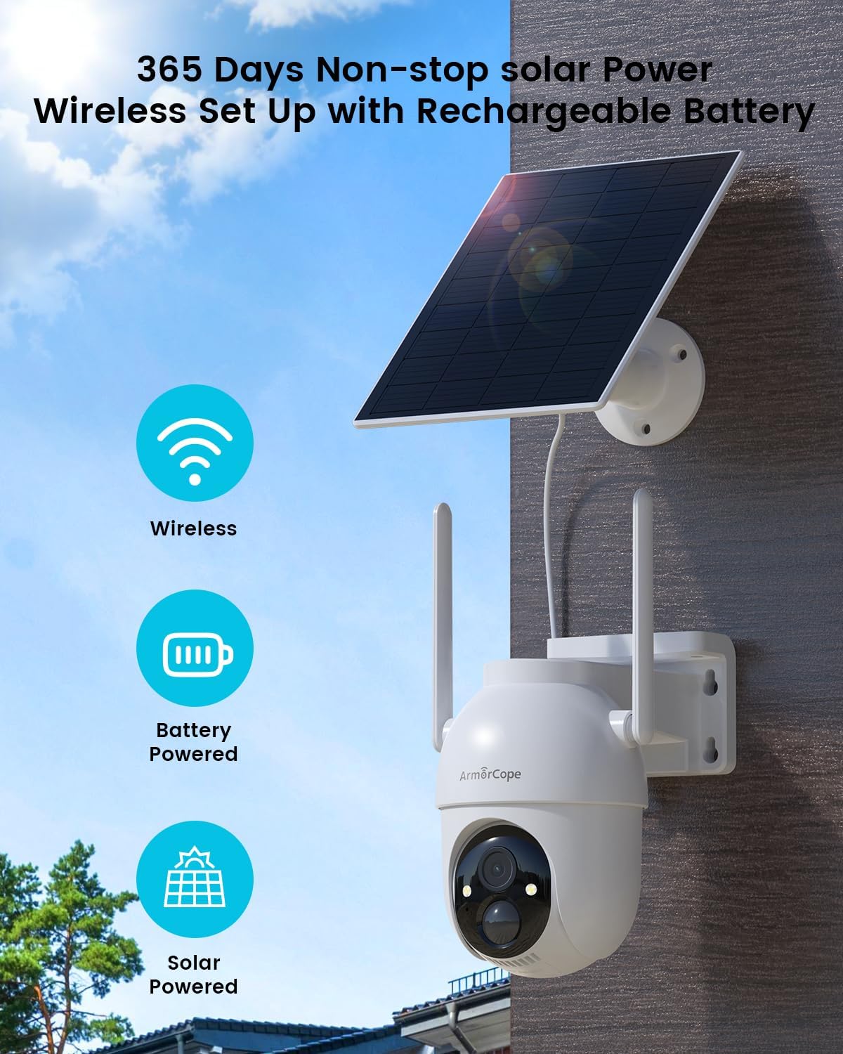 Wireless Outdoor Security Came - đánh giá và giá Home Security No Subscription