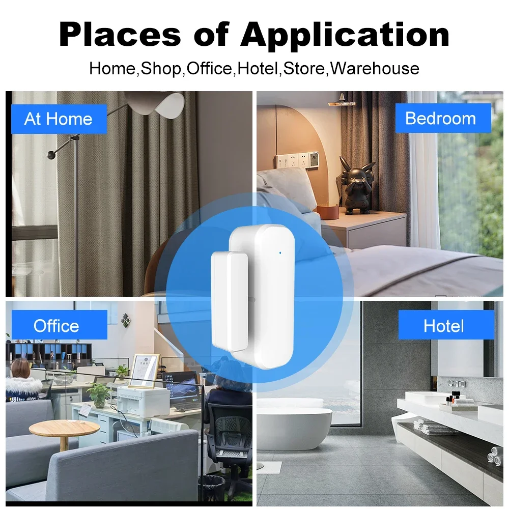 ZigBee Door Window Sensor Gate - đánh giá và giá Window Alarm Sensor