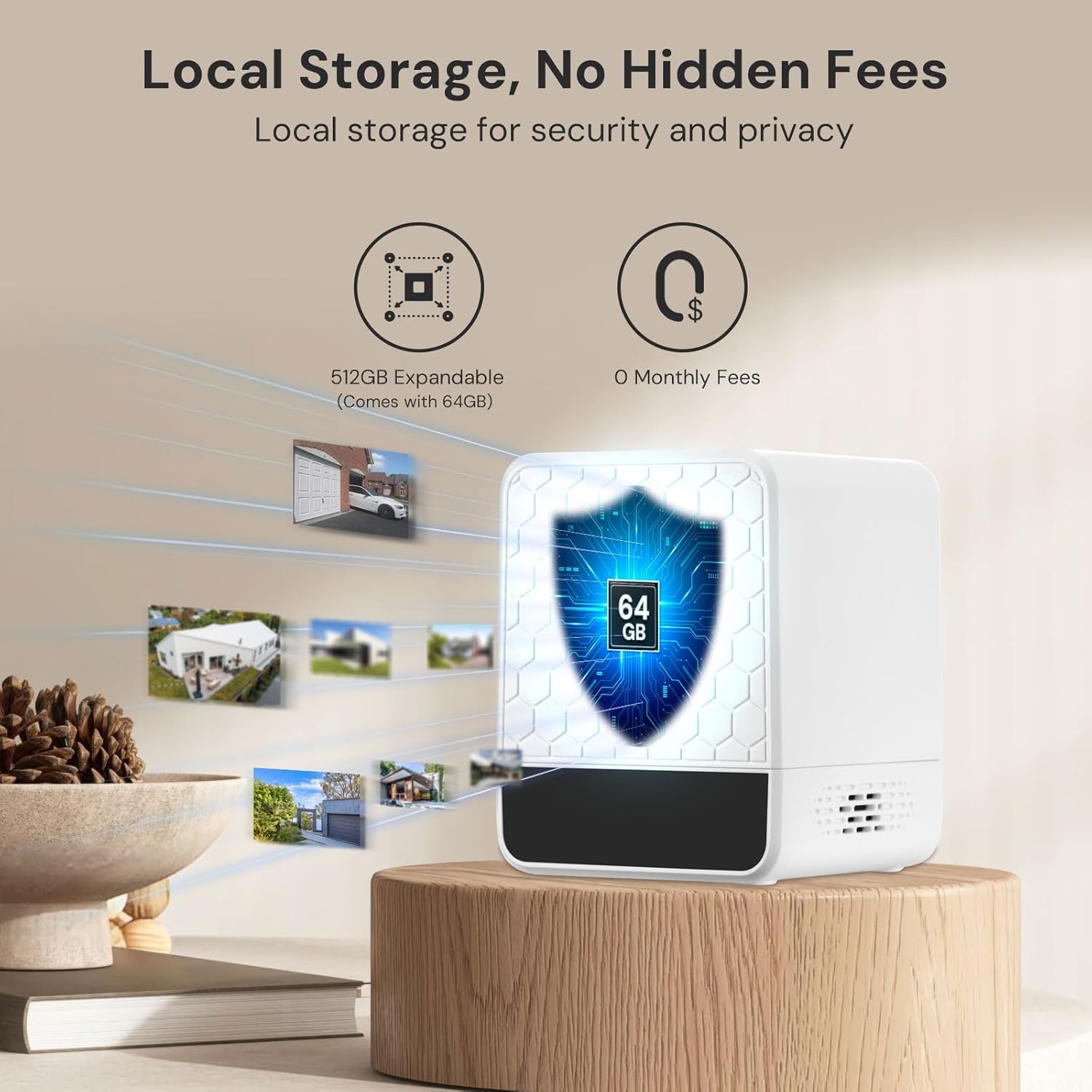 Wireless Outdoor Solar Securit - đánh giá và giá Home Security No Subscription