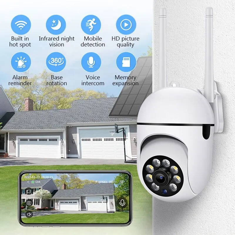 3MP 2.4G WiFi Camera Home PTZ  - đánh giá và giá Home Security Premium Eset