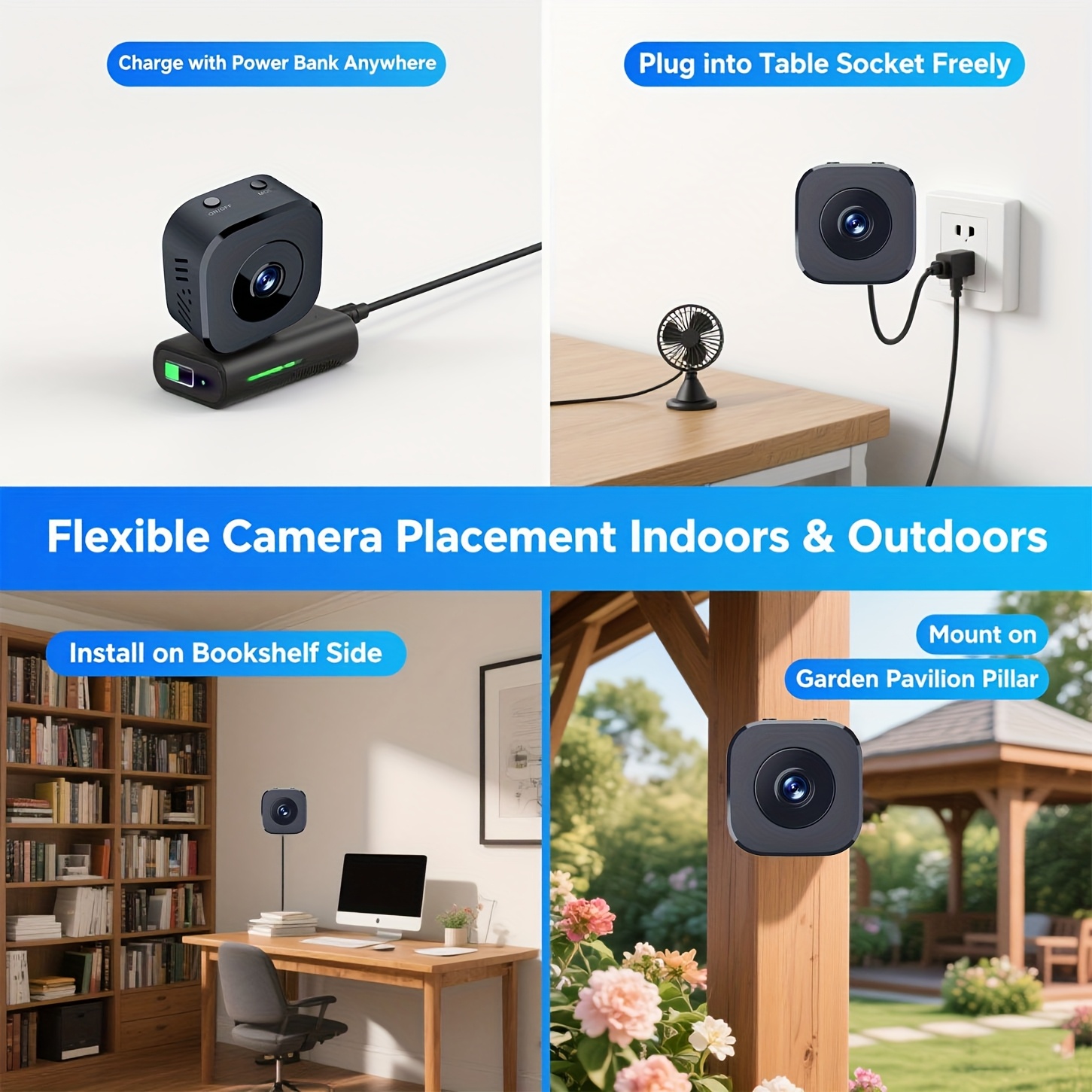 1080P HD Mini WiFi Camera Indo - đánh giá và giá Home Security With Cameras