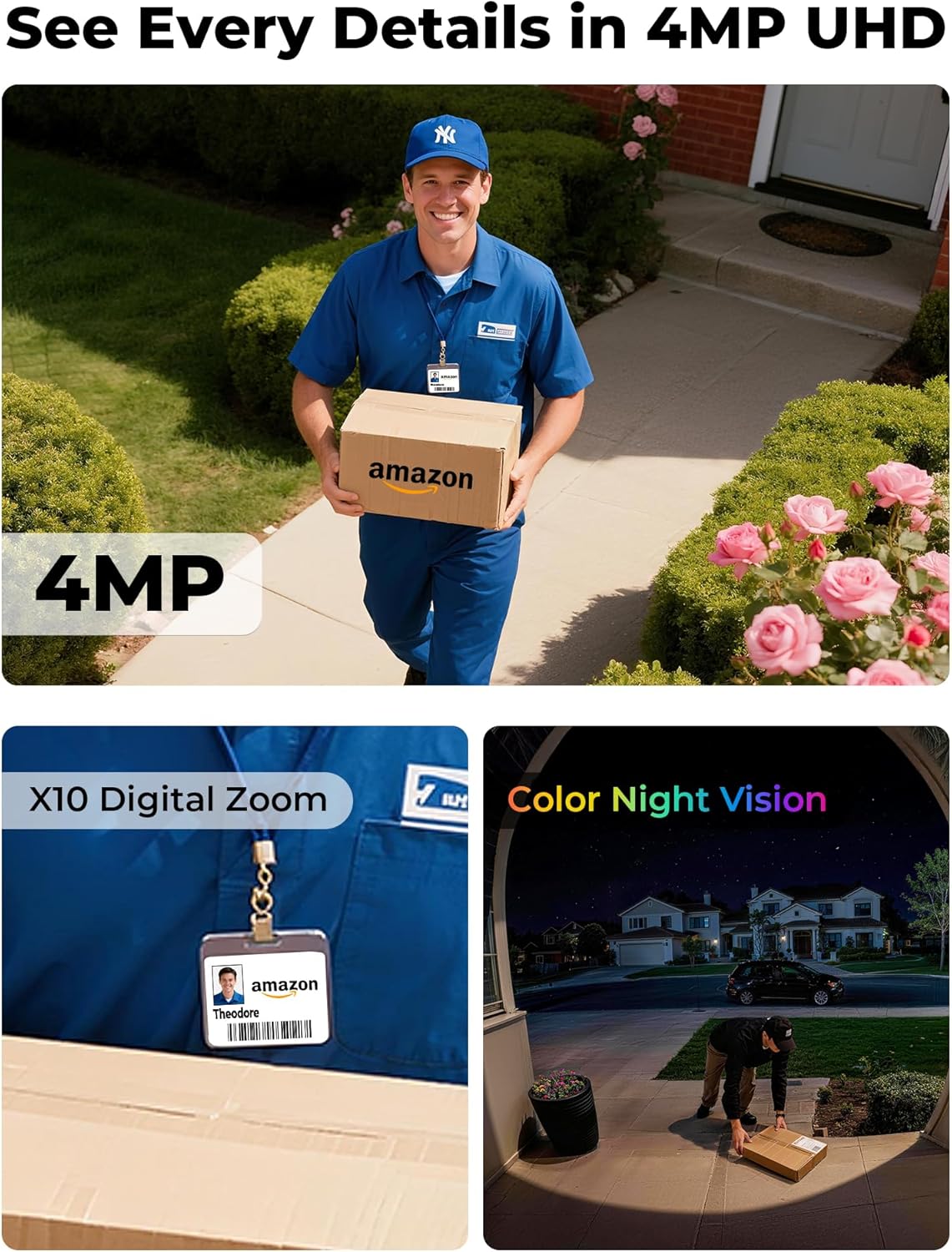 Solar Powered Wireless Outdoor - đánh giá và giá Home Security No Subscription