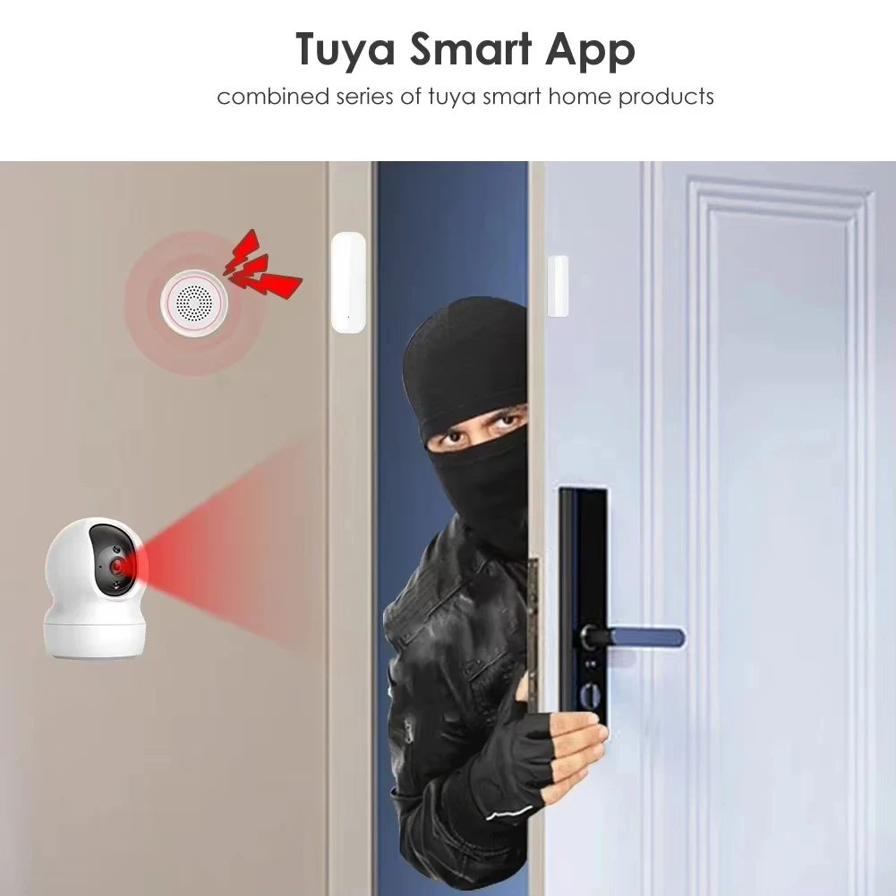 Tuya Zigbee/WiFi Magnetic Door - đánh giá và giá Window Alarm Sensor