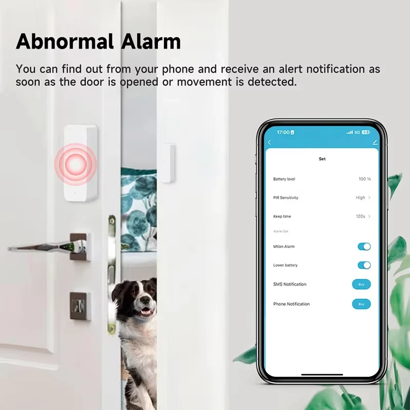 Tuya Zigbee/WiFi Magnetic Door - đánh giá và giá Window Alarm Sensor
