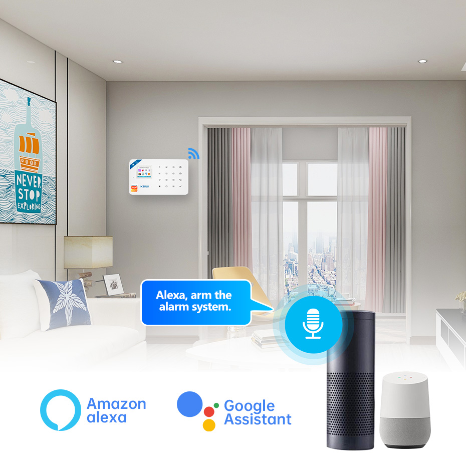 KERUI Security Alarm System Ki - đánh giá và giá Home Security System Installation