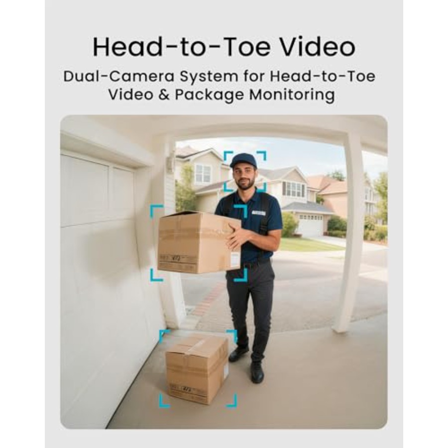 Wireless doorbell camera for h - đánh giá và giá Home Security No Subscription