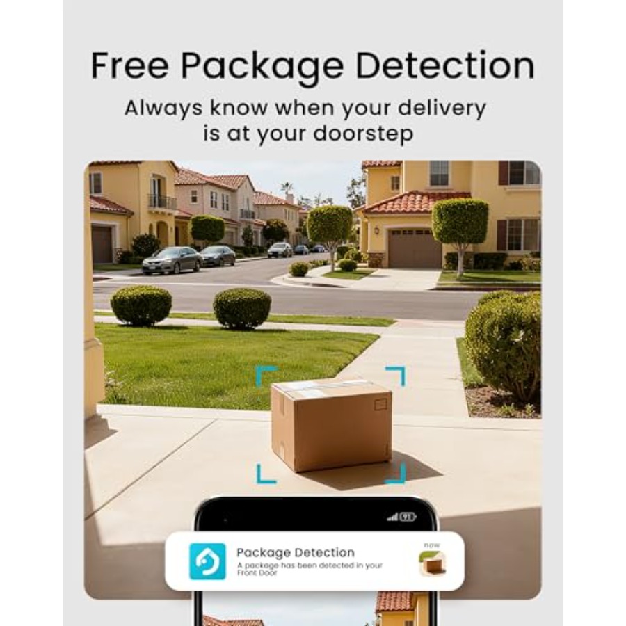 Wireless doorbell camera for h - đánh giá và giá Home Security No Subscription