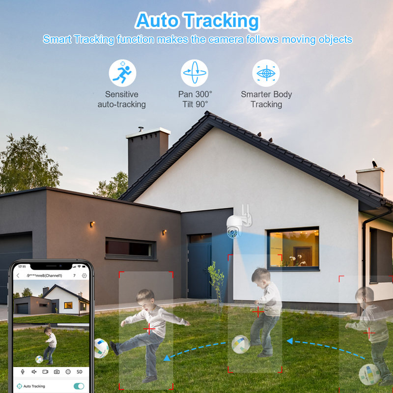 Smar 3MP Wireless CCTV Securit - đánh giá và giá Home Security No Wifi Needed