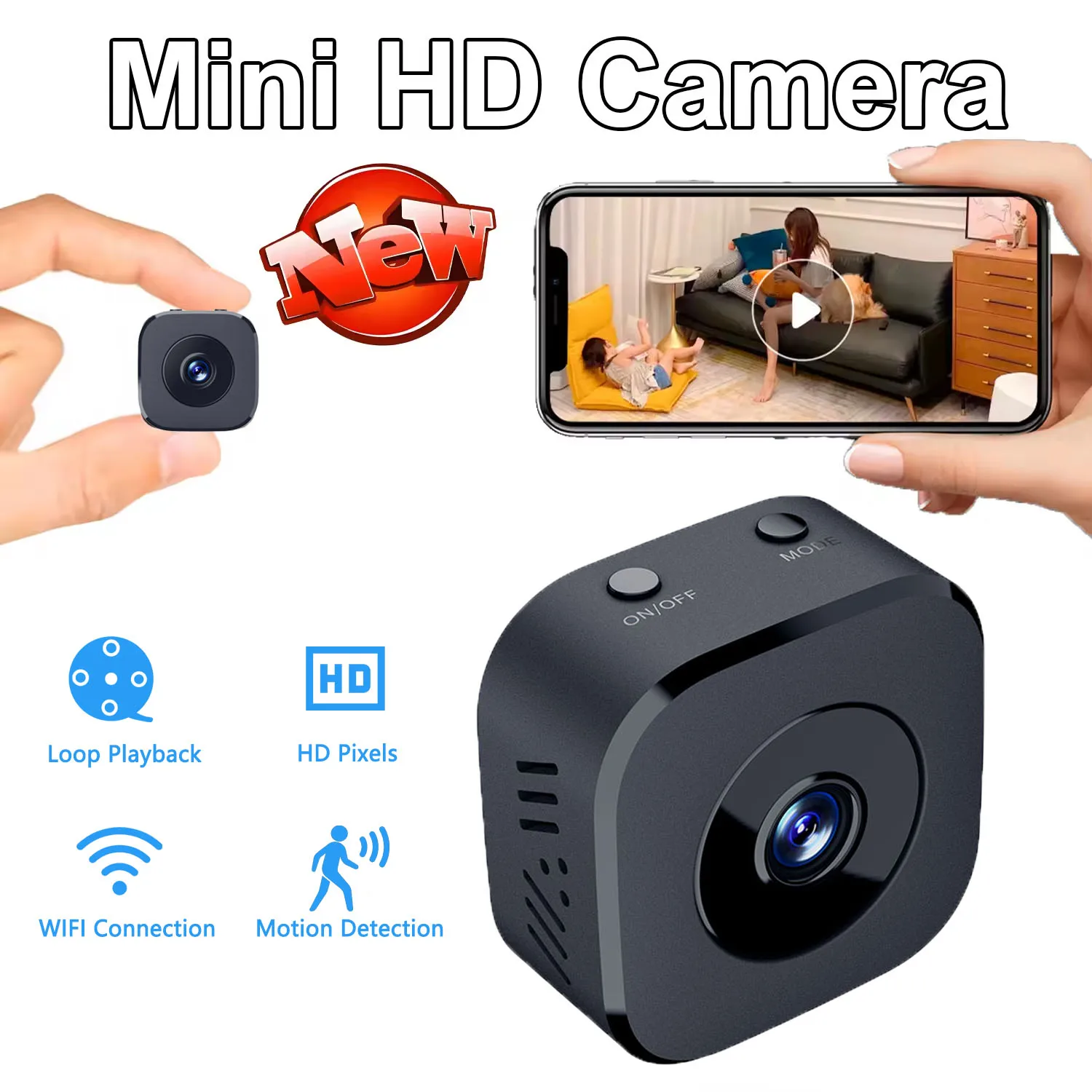 Security Camera Mini Full Colo - đánh giá và giá Home Security No Wifi Needed