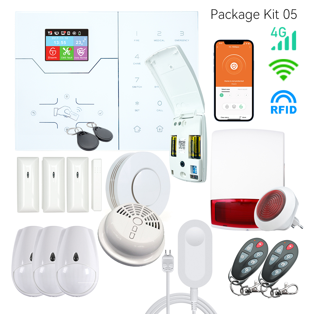 Smart Home Alarm Central HA-VG - đánh giá và giá Home Security No Subscription