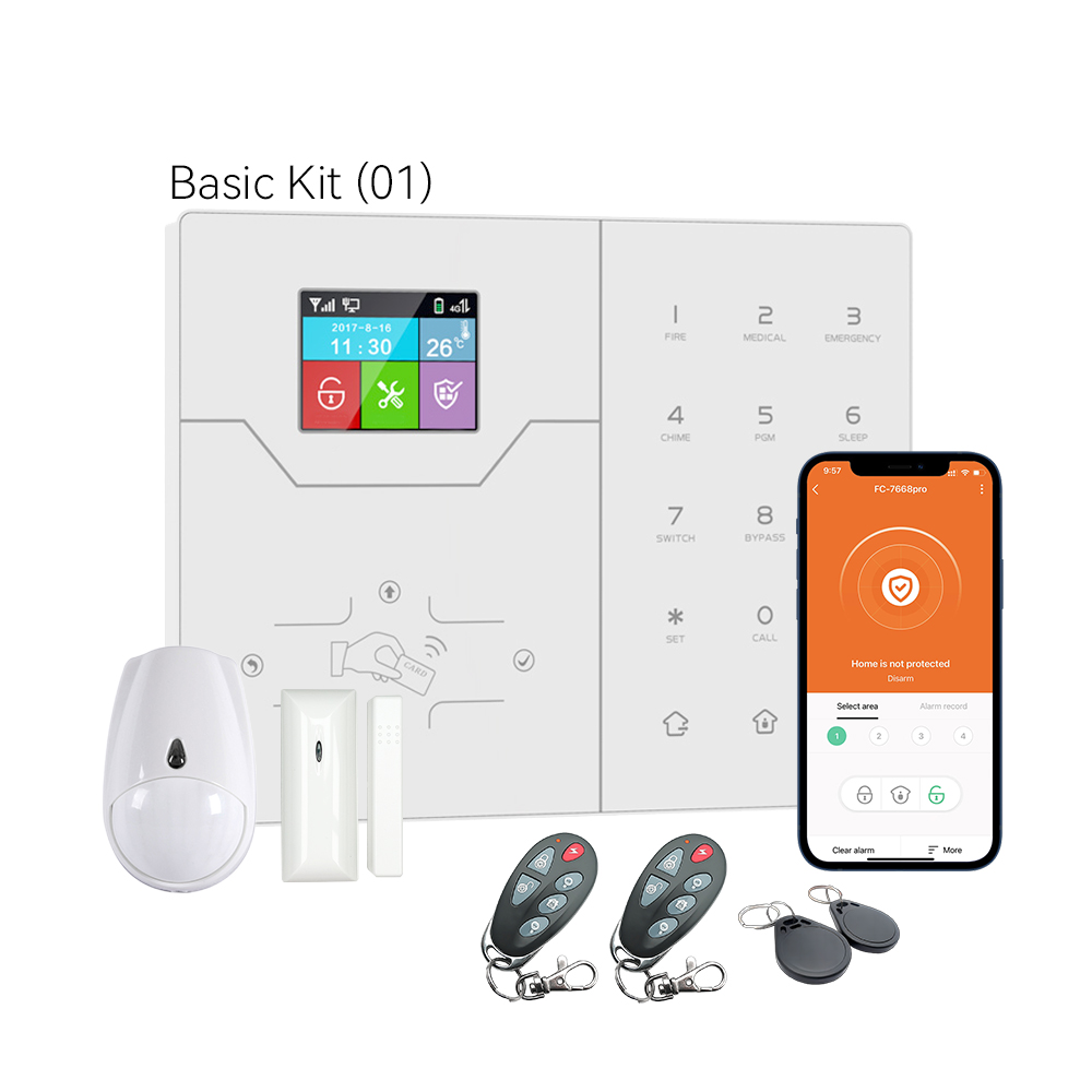 Smart Home Alarm Central HA-VG - đánh giá và giá Home Security No Subscription