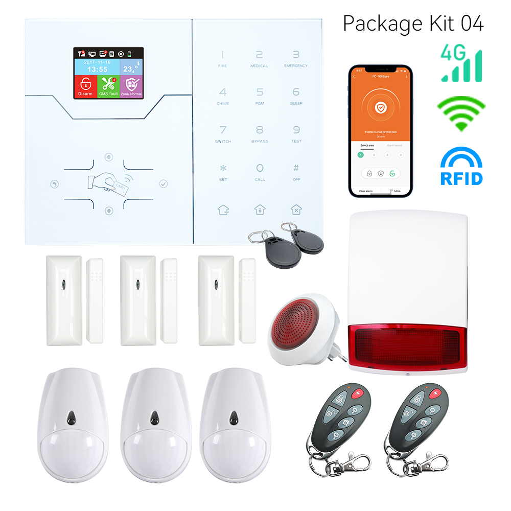 Smart Home Alarm Central HA-VG - đánh giá và giá Home Security No Subscription