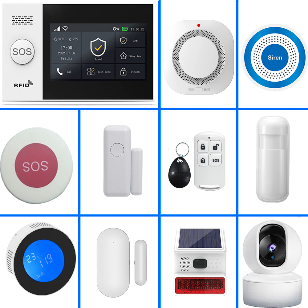 PGST 4G Tuya Smart Home Alarm  - đánh giá và giá Home Security System Installation